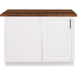 Casa Padrino Küchenschrank im Landhausstil mit 1 Tür, 120 x 60 x 89 cm