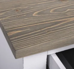 Casa Padrino Küchenschrank im Landhausstil mit 3 Schubladen, 110 x 65 x 90 cm