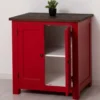 Casa Padrino Küchenschrank im Landhausstil mit 2 Türen, 86 x 65 x 90 cm