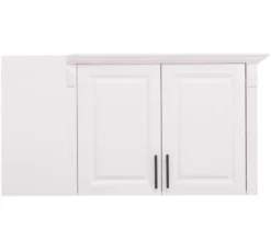 Casa Padrino Küchenschrank im Landhausstil mit 2 Türen, 120 x 35 x 65 cm