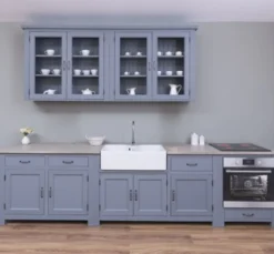 Casa Padrino Küchenschrank im Landhausstil mit 2 Türen und 2 Schubladen, 120 x 65 x 90 cm