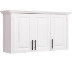 Casa Padrino Küchenschrank im Landhausstil mit 3 Türen, 120 x 35 x 65 cm