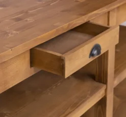 Casa Padrino Küchenschrank im Landhausstil mit 4 Schubladen, 180 x 85 x 90 cm