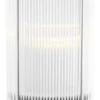 Casa Padrino Kerzenleuchter Silber 23 x H. 37,5 cm - Luxus Wohnzimmer Accessoires