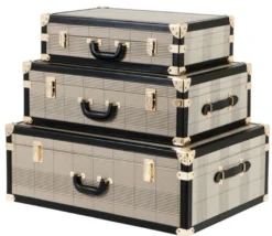 Casa Padrino Koffer 3er Set - Luxus Qualität