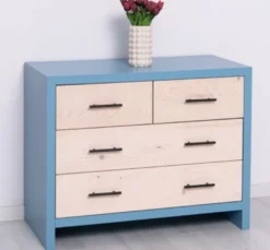 Casa Padrino Kommode im Landhausstil mit 4 Schubladen, 100 x 50 x 79 cm