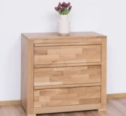 Casa Padrino Kommode im Landhausstil mit 3 Schubladen, 95 x 50 x 90 cm