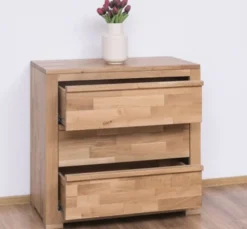 Casa Padrino Kommode im Landhausstil mit 3 Schubladen, 95 x 50 x 90 cm