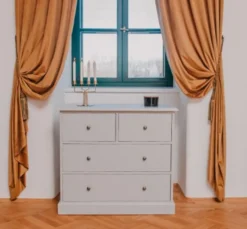 Casa Padrino Kommode im Landhausstil, 100 x 50 x 90 cm