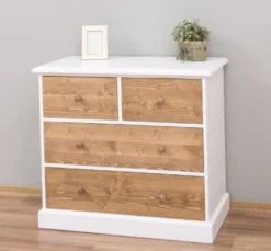 Casa Padrino Kommode im Landhausstil, 100 x 50 x 90 cm