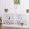 Casa Padrino Konsole im Landhausstil mit 1 Ablage, 180 x 60 x 89 cm