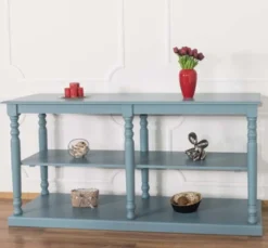 Casa Padrino Konsole im Landhausstil mit 1 Ablage, 180 x 60 x 89 cm