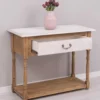 Casa Padrino Konsole im Landhausstil mit 1 Schublade, 96 x 45 x 76 cm