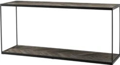 Casa Padrino Konsolentisch 160 x 45 x H. 72 cm - Luxus Wohnzimmermöbel