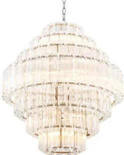 Casa Padrino Kronleuchter Durchmesser 80 x H. 89 cm - Luxus Hotel Möbel