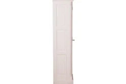 Casa Padrino Landhausstil Aktenschrank Weiß 50 x 40 x H. 166 cm - Landhausstil Möbel