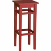 Casa Padrino Landhaus Stil Bar Hocker Massivholz - Shabby Chic Landhaus Stil Barhocker Bar Stuhl