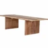 Casa Padrino Landhausstil Esstisch Naturfarben / Braun 300 cm - Rustikale Esszimmer Möbel