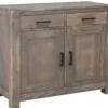 Casa Padrino Landhausstil Kommode aus Massivholz in Dunkelbraun 110 x 47 x H. 90 cm