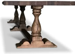 Casa Padrino Landhausstil Massivholz Esstisch Braun 400 cm