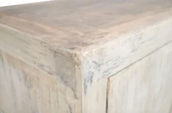 Casa Padrino Landhausstil Schrank aus Kiefernholz Naturfarben 75 x 40 x H. 180 cm