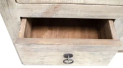 Casa Padrino Landhausstil Schrank aus Kiefernholz Naturfarben 75 x 40 x H. 180 cm