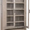 Casa Padrino Landhausstil Schrank Naturfarben Massivholz 104 x 40 x H. 180 cm