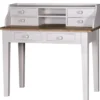 Casa Padrino Landhausstil Schreibtisch mit 6 Schubladen 109 x 60 x H. 102 cm - Luxus Qualität