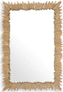 Casa Padrino Luxus Aluminium Spiegel Gold H. 140 cm