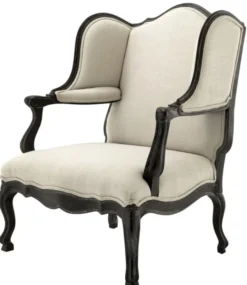 Casa Padrino Luxus Antikstil Sessel 89 x 87 x H. 113 cm - Hotel Club Möbel
