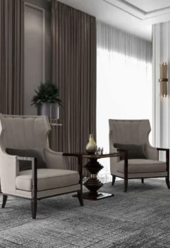 Casa Padrino Luxus Art Deco Beistelltisch Dunkelbraun Hochglanz / Gold - Edler Massivholz Tisch - Art Deco Wohnzimmer Möbel - Luxus Qualität