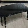 Casa Padrino Luxus Art Deco Couchtisch Schwarz / Gold - Rechteckiger Wohnzimmertisch - Wohnzimmer Möbel - Art Deco Möbel - Luxus Möbel - Luxus Einrichtung - Wohnzimmer Einrichtung