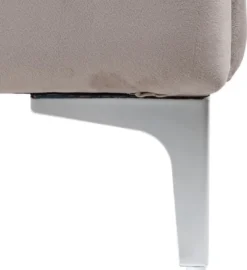 Casa Padrino Luxus Art Deco Doppelbett Khaki / Silber 195 x 218 x H. 130 cm - Massivholz Bett mit edlem Samtstoff - Luxus Schlafzimmer Möbel - Hotel Möbel - Art Deco Möbel