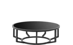 Casa Padrino Luxus Art Deco Kuchenglocke Bronze mit schwarzem Granit und Glasdeckel, 35 x H. 42 cm