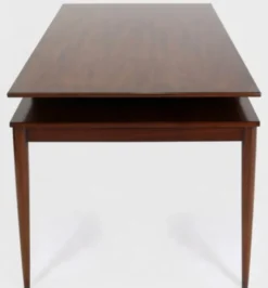Casa Padrino Luxus Art Deco Schreibtisch mit Schublade Braun 154 x 80 x H. 78 cm - Massivholz Bürotisch - Büromöbel - Luxus Qualität
