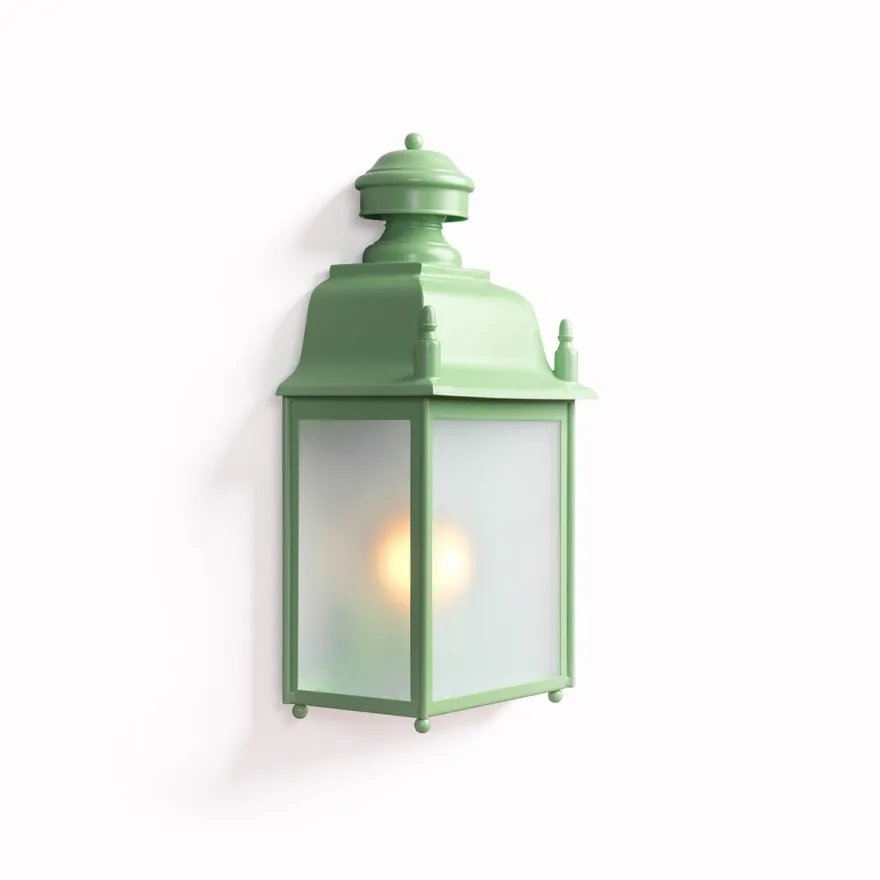 Casa Padrino Luxus Außen Laterne Grün B. 30 x H. 60 cm - Handgefertigte Laterne aus Schmiedeeisen - Luxus Kollektion - Edel & Prunkvoll