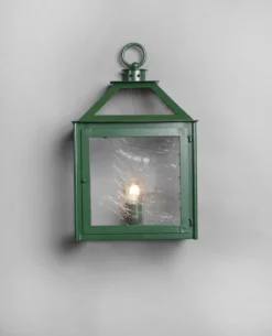 Casa Padrino Luxus Außen Laterne Grün H. 62 cm - Handgefertigte Laterne aus Schmiedeeisen - Luxus Kollektion - Edel & Prunkvoll