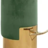 Casa Padrino Luxus Barhocker Grün / Gold Ø 46 x H. 76 cm - Barmöbel