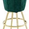 Casa Padrino Luxus Barhocker 37 x H. 72 cm - Hotel Barhocker