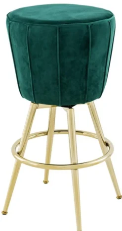 Casa Padrino Luxus Barhocker 37 x H. 72 cm - Hotel Barhocker