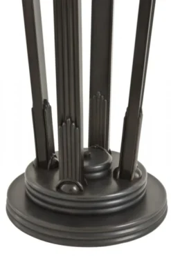 Casa Padrino Luxus Barock Beistelltisch / Säule Messing Vintage Bronze Finish 36 x H 105.5 cm