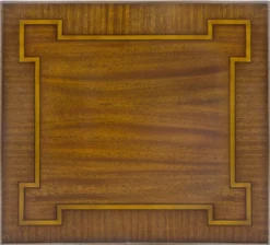 Casa Padrino Luxus Barock Beistelltisch Braun 48 x 44 x H. 62 cm - Edler Mahagoni Tisch im Barockstil - Barock Mahagoni Möbel