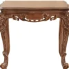 Casa Padrino Luxus Barock Beistelltisch Braun - Handgefertigter Tisch im Barockstil - Barock Wohnzimmer Möbel - Edel & Prunkvoll