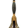 Casa Padrino Luxus Barock Beistelltisch Antik Grün / Antik Gold - Barockstil 3-Bein Massivholz Tisch mit 8-eckiger Tischplatte - Luxus Möbel im Barockstil - Luxus Qualität - Made in Italy