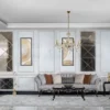 Casa Padrino Luxus Barock Beistelltisch Schwarz / Gold - Quadratischer Massivholz Tisch im Barockstil - Luxus Wohnzimmer Möbel im Barockstil - Barock Möbel - Edel & Prunkvoll