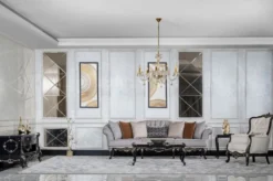 Casa Padrino Luxus Barock Beistelltisch Schwarz / Gold - Quadratischer Massivholz Tisch im Barockstil - Luxus Wohnzimmer Möbel im Barockstil - Barock Möbel - Edel & Prunkvoll
