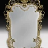 Casa Padrino Luxus Barock Bronze Spiegel Gold H. 96 cm - Barock Möbel