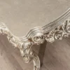 Casa Padrino Luxus Barock Couchtisch Antik Gold - Handgefertigter Massivholz Wohnzimmertisch im Barockstil - Barock Wohnzimmer Möbel - Edel & Prunkvoll