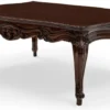 Casa Padrino Luxus Barock Couchtisch Braun - Handgefertigter Massivholz Wohnzimmertisch im Barockstil - Wohnzimmer Möbel im Barockstil - Barock Möbel - Edel & Prunkvoll