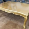 Casa Padrino Luxus Barock Couchtisch Antik Gold - Massivholz Wohnzimmertisch im Barockstil - Barock Möbel - Luxus Möbel im Barockstil - Barock Einrichtung - Edel & Prunkvoll